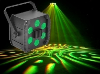 Hire OCTOPUSTRI Six Lenses Moving Beams 1x9W RGB LED DMX